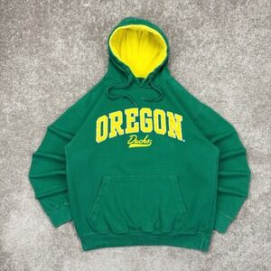 Vintage Y2K Oregon Ducks Hoodie Large
